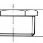 Sárgaréz fitting - Dugó