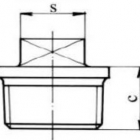 Horganyozott fitting Dugó