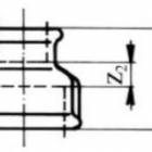 Horganyozott fitting Szűkített karmantyú